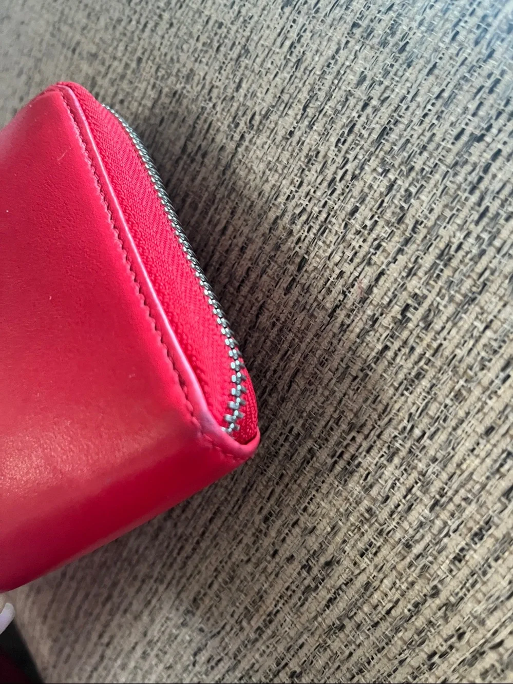 Furla Zip-Around Wristlet Wallet with Bow Accent